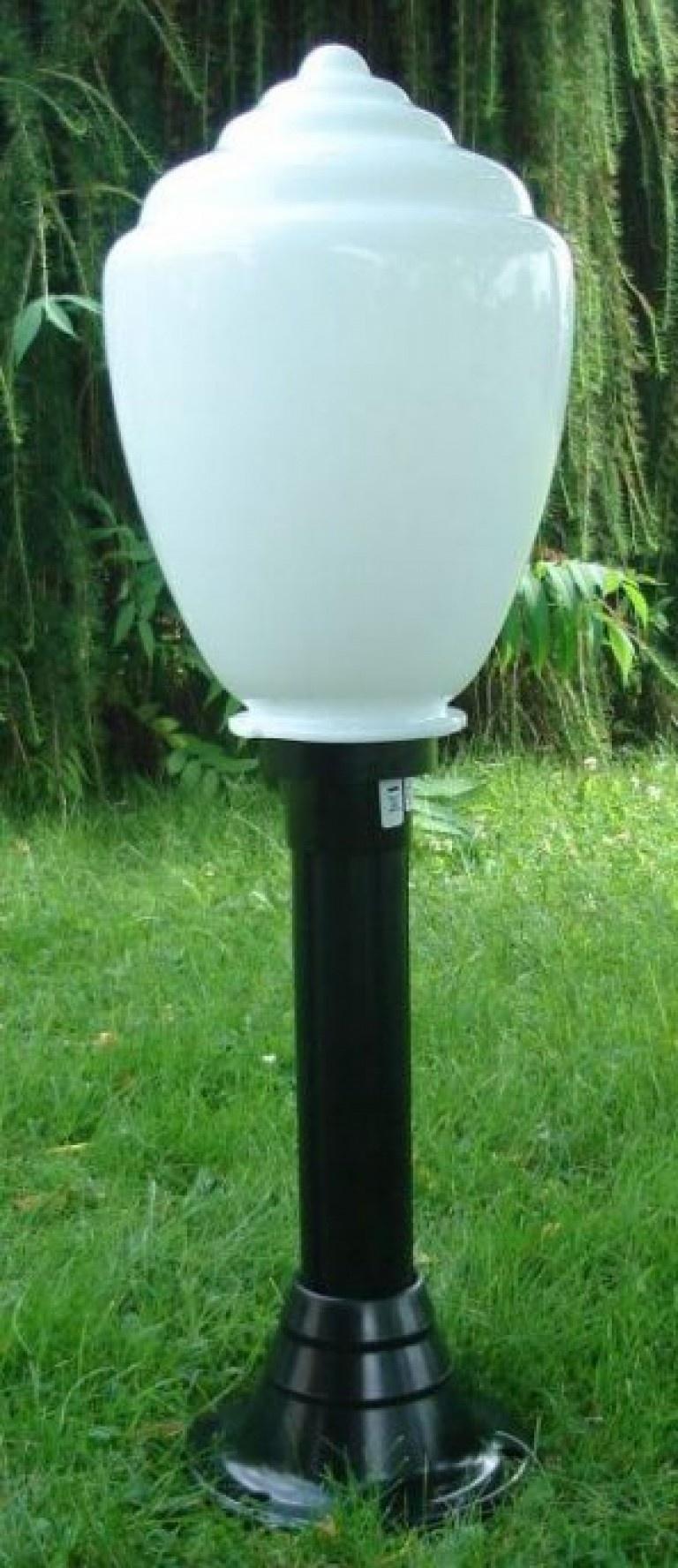 Lampy ogrodowe wys. 85 cm, klosz amfora 250 mm