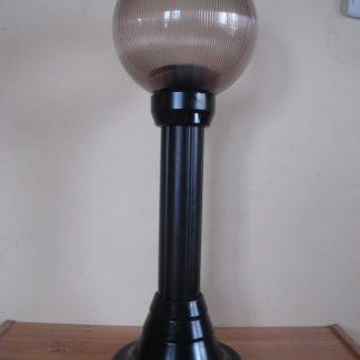 Lampy ogrodowe wys. 80 cm, kula pryzmatyczna 200 mm