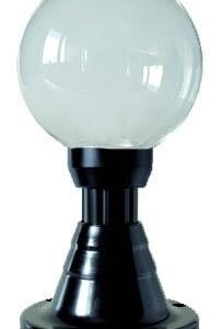 Lampy ogrodowe wys. 40 cm, kula przeźroczysta 200 mm